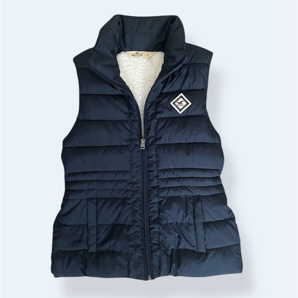 Hollister Sherpa Puffer Vest